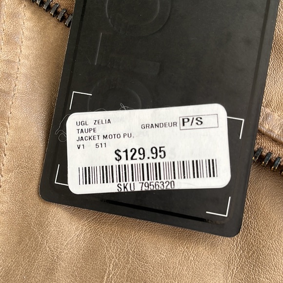 Brand new with tags amazing taupe jacket - Picture 3 of 3